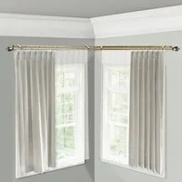 Rod Desyne Amelie Corner Window Double Curtain