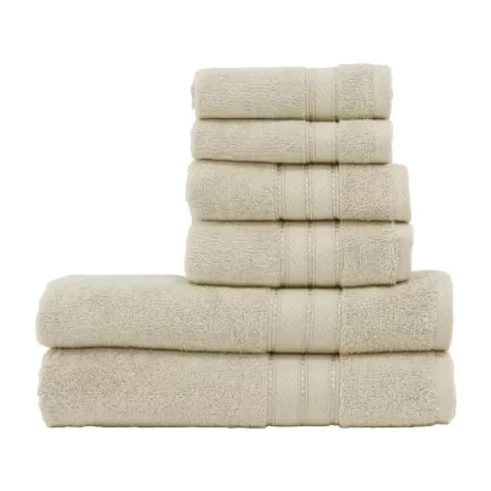 Spunloft 6-pc. Quick Dry Solid Bath Towel Set