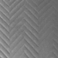 Fieldcrest Luxury Cotton Chevron Velvet Euro Sham