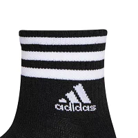 adidas 3 Pair Quarter Ankle Socks Womens