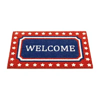 Northlight Americana Coir Outdoor Indoor Rectangular Doormats