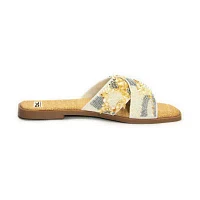 Dirty Laundry Leilany Womens Footbed Sandals