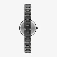 Geneva Womens Crystal Accent Gray Bracelet Watch Fmdjm301