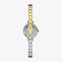 Womens Crystal Accent Two Tone 4-pc. Watch Boxed Set Fmdjset721