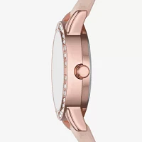 Womens Crystal Accent Pink 7-pc. Watch Boxed Set Fmdjset723