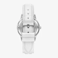 Womens Crystal Accent White 7-pc. Watch Boxed Set Fmdjset724