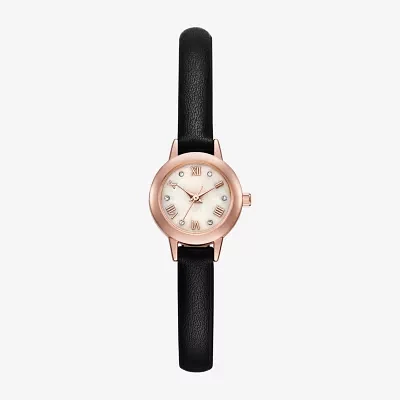 Womens Black Strap Watch Fmdjo322
