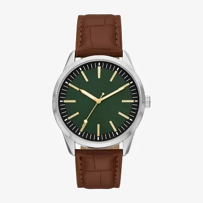 Mens Brown Strap Watch Fmdjo316