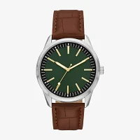 Mens Brown Strap Watch Fmdjo316