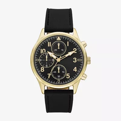 Mens Black Strap Watch Fmdjo315
