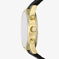 Mens Black Strap Watch Fmdjo315