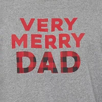 North Pole Trading Co. Very Merry Dad Mens Pant Pajama Set 2-pc. Long Sleeve