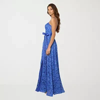 Rene by Ruiz Collection Womens Sleeveless Evening Gown