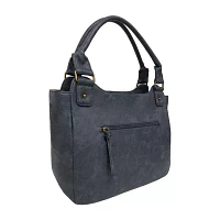 Bueno of California Double Handle Shoulder Bag