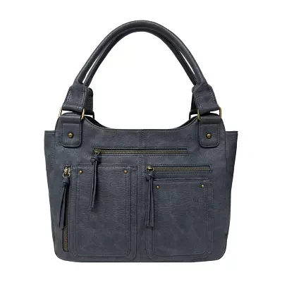 Bueno of California Double Handle Shoulder Bag