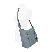 Bueno of California Woven Crossbody Bag