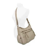 Bueno of California Top Zip Large Crossbody Bag