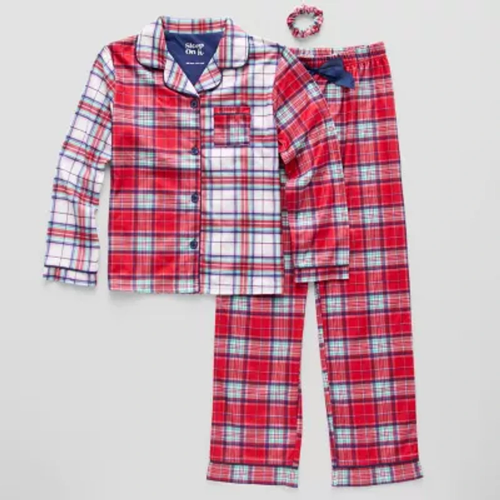 Sleep On It Little & Big Girls Plus 2-pc. Pajama Set