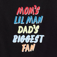Okie Dokie Toddler & Little Boys Crew Neck Long Sleeve Graphic T-Shirt
