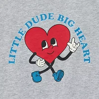 Okie Dokie Toddler & Little Boys Crew Neck Short Sleeve Graphic T-Shirt