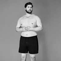 Stafford Knit Big and Tall Mens 4 Pack Boxers