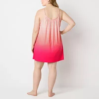 Ambrielle Womens Plus Sleeveless Chemise