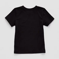 Okie Dokie Toddler & Little Boys Crew Neck Short Sleeve Graphic T-Shirt