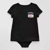 Thereabouts Little & Big Girls Adaptive Short Sleeve Bodysuit
