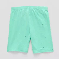 Thereabouts Little & Big Girls Shine 6" Bike Short