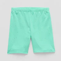 Thereabouts Little & Big Girls Shine 6" Bike Short