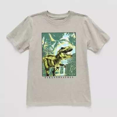Thereabouts Little & Big Boys Crew Neck Short Sleeve Graphic T-Shirt