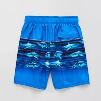 ZeroXposur Little & Big Boys Shark Board Shorts