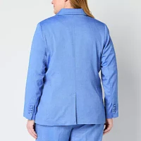 Liz Claiborne Womens Classic Fit Blazer Plus