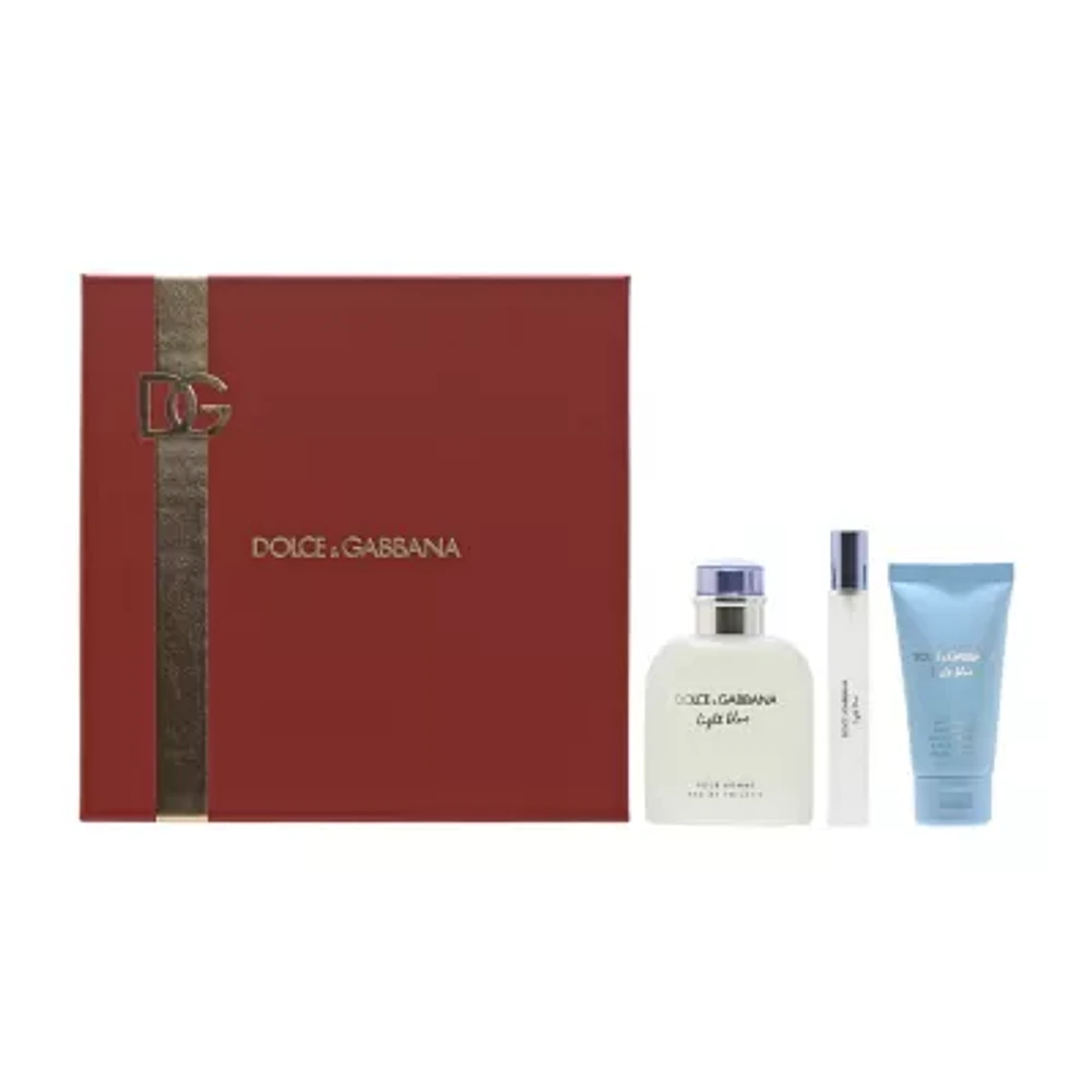 DOLCE&GABBANA Light Blue Mens 3 Pc Set