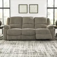 Signature Design by Ashley® Dryden Pad-Arm Reclining Sofa