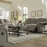 Signature Design by Ashley® Dryden Pad-Arm Reclining Sofa