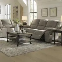 Signature Design by Ashley® Dryden Pad-Arm Reclining Loveseat