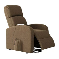 ProLounger Modern Power Recline and Lift Chair with Heat Massage Chenille