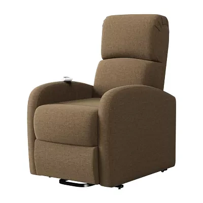 ProLounger Modern Power Recline and Lift Chair with Heat Massage Chenille