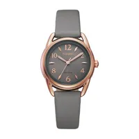 Drive from Citizen Womens Gray Leather Strap Watch Fe1218-05h