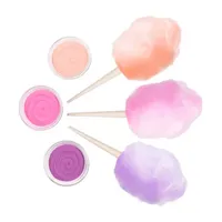 Nostalgia Cotton Candy Flossing Sugar - Grape, Pink Bubble Gum, Orange - 3 Pack