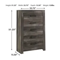 Signature Design by Ashley® Wymer Collection 5-Drawer Chest