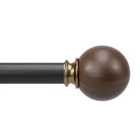 Umbra Mix & Match Walnut Ball 2-pc. Finials