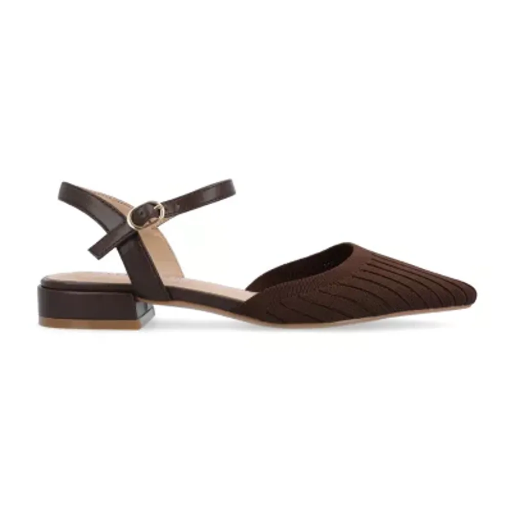 Journee Collection Womens Ansley Pointed Toe Ballet Flats