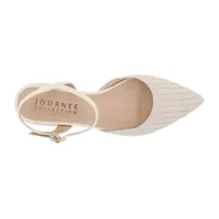 Journee Collection Womens Ansley Pointed Toe Ballet Flats