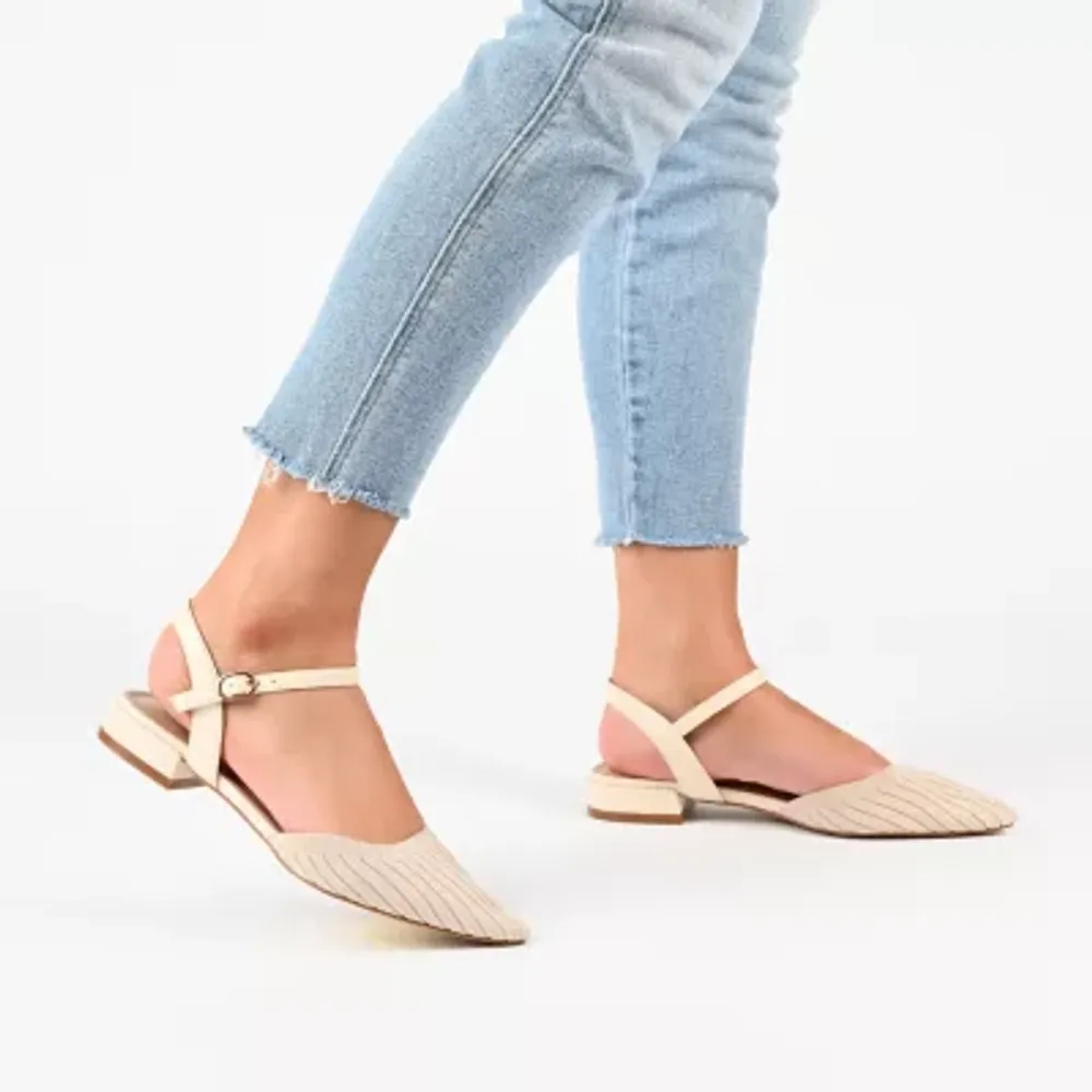 Journee Collection Womens Ansley Pointed Toe Ballet Flats