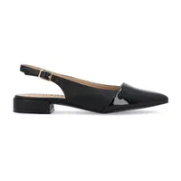 Journee Collection Womens Bertie Pointed Toe Ballet Flats