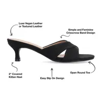 Journee Collection Womens Berkly Kitten Heel Pumps