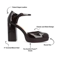 Journee Collection Womens Samarr Wedge Heel Pumps