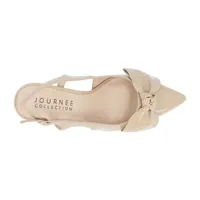 Journee Collection Womens Viera Pointed Toe Stiletto Heel Pumps